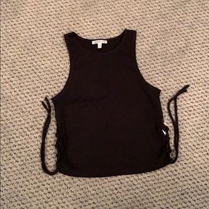 Charlotte Russe tie side tank top